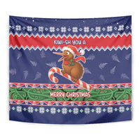 New Zealand Christmas Tapestry Kiwi-sh You A Merry Christmas - Polynesian Pride