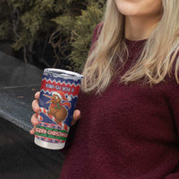 New Zealand Christmas Tumbler Cup Kiwi-sh You A Merry Christmas - Polynesian Pride