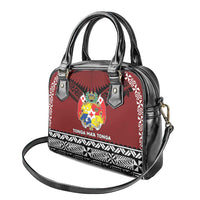 Tonga Constitution Day Shoulder Handbag Tongan Kupesi Ngatu Pattern