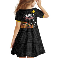 Papua New Guinea Tok Pisin Wik Family Matching Off Shoulder Maxi Dress and Hawaiian Shirt Land Of The Unexpected LT05 - Polynesian Pride