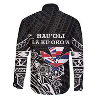 Hawaii November 28th Is My Independence Day Family Matching Long Sleeve Bodycon Dress and Hawaiian Shirt LT05 - Polynesian Pride