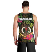 Vanuatu Men Tank Top Be Strong Pray For Port Vila