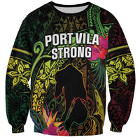Vanuatu Sweatshirt Be Strong Pray For Port Vila