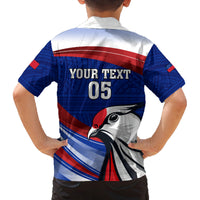 Custom Samoa Rugby Family Matching Summer Maxi Dress and Hawaiian Shirt Manuma Ptilinopus Perousii