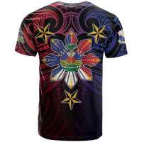 Haiti Philippines T Shirt Haitian Coat Of Arms With Filipino Sun