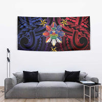 Haiti Philippines Tapestry Haitian Coat Of Arms With Filipino Sun