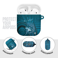Samoa Tatau Marlin AirPods Case With Siapo Motifs Teal