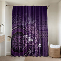 Samoa Tatau Marlin Bathroom Set With Siapo Motifs Violet