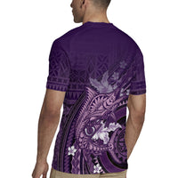 Samoa Tatau Marlin Rugby Jersey With Siapo Motifs Violet