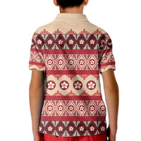 Tonga Language Week Kid Polo Shirt Lea Faka-Tonga Everyday - Polynesian Pride