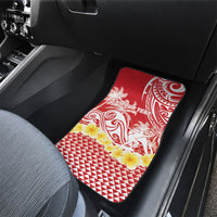 Personalised Tahiti Surfing Car Mats Polynesian Style LT05 - Polynesian Pride