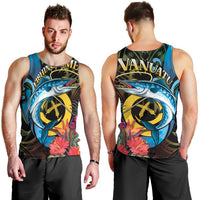 Vanuatu Fishing Men Tank Top It's Time To Fish