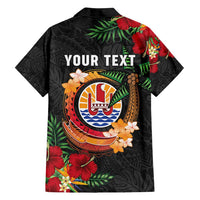 Personalised French Polynesia Outrigger Canoe Race Family Matching Summer Maxi Dress and Hawaiian Shirt Tropical Vibe LT05 - Polynesian Pride