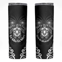 Aotearoa Toitu Te Tiriti Skinny Tumbler Ka Mua Ka Muri