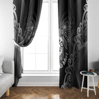 Aotearoa Toitu Te Tiriti Window Curtain Ka Mua Ka Muri