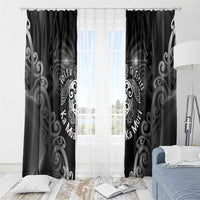 Aotearoa Toitu Te Tiriti Window Curtain Ka Mua Ka Muri