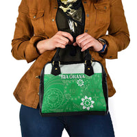 Cook Islands Maori Language Week Shoulder Handbag Pacific Tapa Pattern