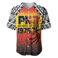 Papua New Guinea Independence Day Baseball Jersey One People One Nation One PNG LT05 Yellow - Polynesian Pride