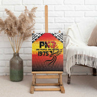 Papua New Guinea Independence Day Canvas Wall Art One People One Nation One PNG LT05 - Polynesian Pride