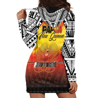 Papua New Guinea Independence Day Hoodie Dress One People One Nation One PNG LT05 - Polynesian Pride