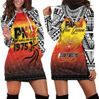 Papua New Guinea Independence Day Hoodie Dress One People One Nation One PNG LT05 - Polynesian Pride