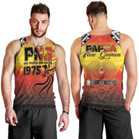 Papua New Guinea Independence Day Men Tank Top One People One Nation One PNG LT05 - Polynesian Pride