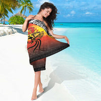 Papua New Guinea Independence Day Sarong One People One Nation One PNG LT05 - Polynesian Pride