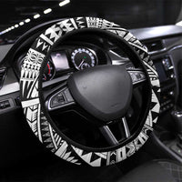 Papua New Guinea Independence Day Steering Wheel Cover One People One Nation One PNG LT05 Universal Fit Yellow - Polynesian Pride