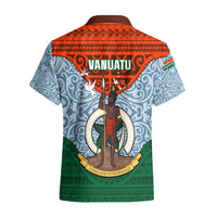 Vanuatu Penama Province Hawaiian Shirt Vanuatuan Coat Of Arms Polynesian Pattern LT05 - Polynesian Pride