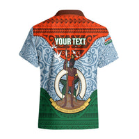 Personalized Vanuatu Penama Province Hawaiian Shirt Vanuatuan Coat Of Arms Polynesian Pattern LT05 - Polynesian Pride