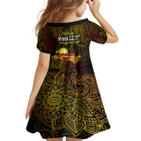 Happy Diwali Festival Family Matching Long Sleeve Bodycon Dress and Hawaiian Shirt Diya Lamp Hibiscus Polynesian Pattern LT05 - Polynesian Pride