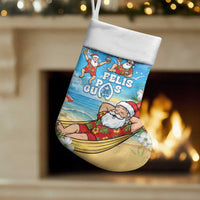 Guam Christmas Stocking Felis Pasgua Chilling Santa - Polynesian Pride