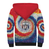Samoa Sherpa Hoodie Tie Dye Unique Style