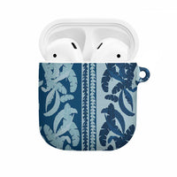 Hawaii Pua Kenikeni Lei AirPods Case With Lau Maia Royal Blue