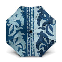 Hawaii Pua Kenikeni Lei Umbrella With Lau Maia Royal Blue