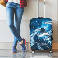 New Zealand Matariki Luggage Cover Pigeon Kereru Maori Fern Art LT05 - Polynesian Pride
