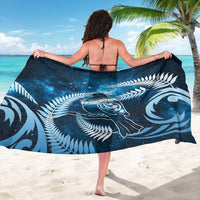 New Zealand Matariki Sarong Pigeon Kereru Maori Fern Art