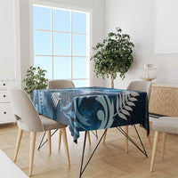 New Zealand Matariki Tablecloth Pigeon Kereru Maori Fern Art