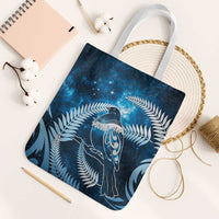 New Zealand Matariki Tote Bag Pigeon Kereru Maori Fern Art