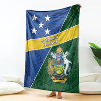 Solomon Islands Independence Day Blanket With Coat Of Arms