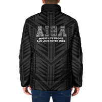 Samoa Aiga Padded Jacket Samoan Tribal Pattern LT05 - Polynesian Pride