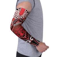 New Zealand Aotearoa Arm Sleeves Te Reo Maori Ake Ake Ake LT05 - Polynesian Pride