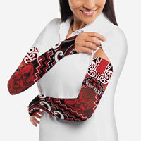 New Zealand Aotearoa Arm Sleeves Te Reo Maori Ake Ake Ake LT05 - Polynesian Pride