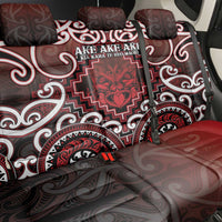 New Zealand Aotearoa Back Car Seat Cover Te Reo Maori Ake Ake Ake - Polynesian Pride