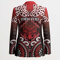 Personalised New Zealand Aotearoa Blazer Te Reo Maori Ake Ake Ake LT05 - Polynesian Pride