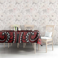 New Zealand Aotearoa Tablecloth Te Reo Maori Ake Ake Ake - Polynesian Pride