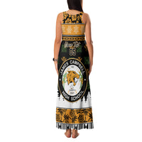 Custom Hawaii James Campbell High School Christmas Family Matching Tank Maxi Dress and Hawaiian Shirt Tropical Santa Claus LT05 - Polynesian Pride