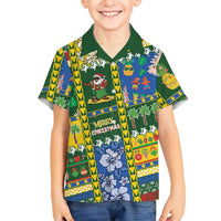 Solomon Islands Christmas Hawaiian Shirt Festive Beach Vibes - Polynesian Pride
