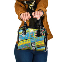 Tuvalu Christmas Shoulder Handbag Festive Beach Vibes - Polynesian Pride