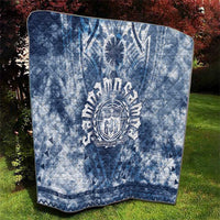 Samoa 685 Quilt Polynesian Pattern Tie Dye Style